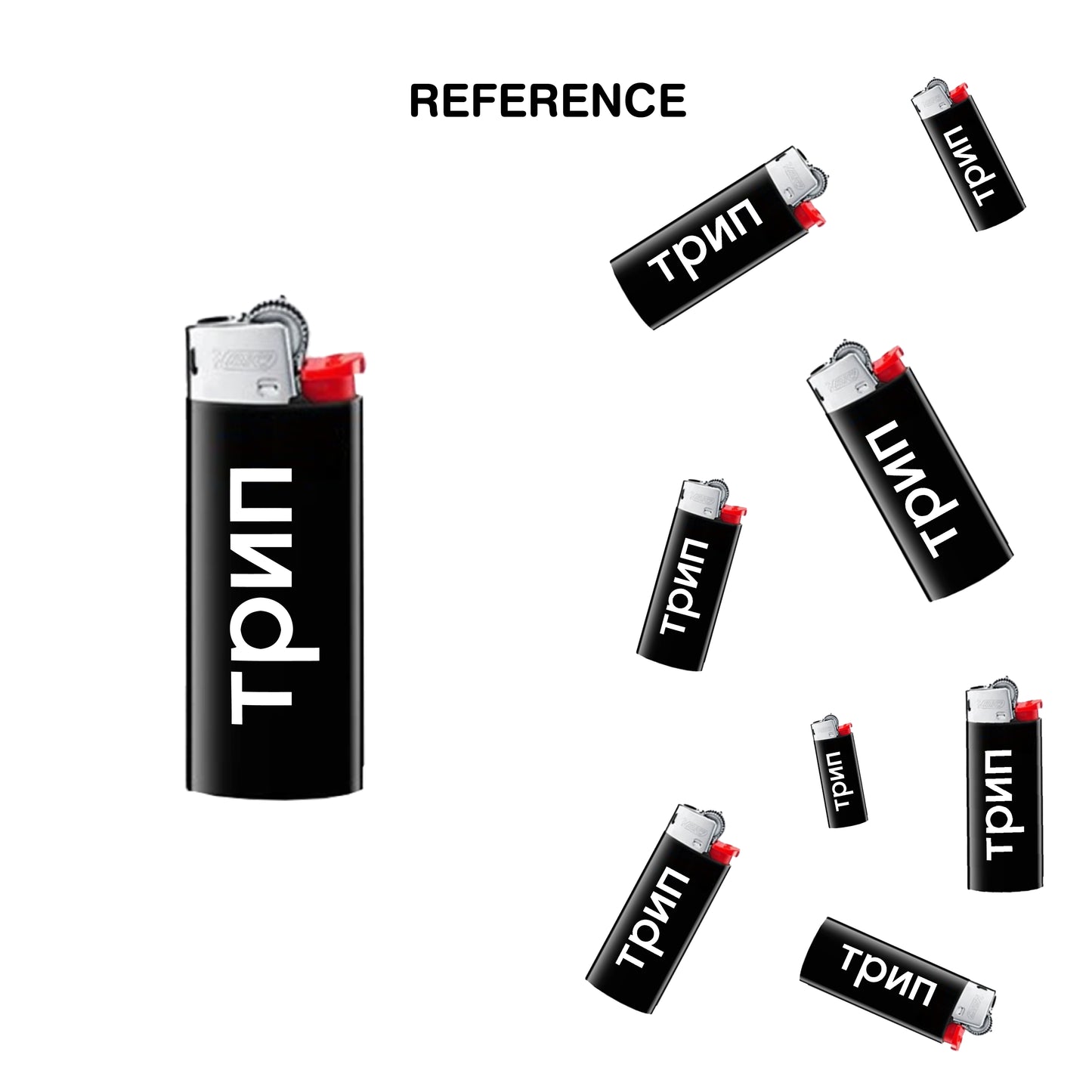 Custom BIC Lighters – Personalized Design from 300 pcs | Various Sizes