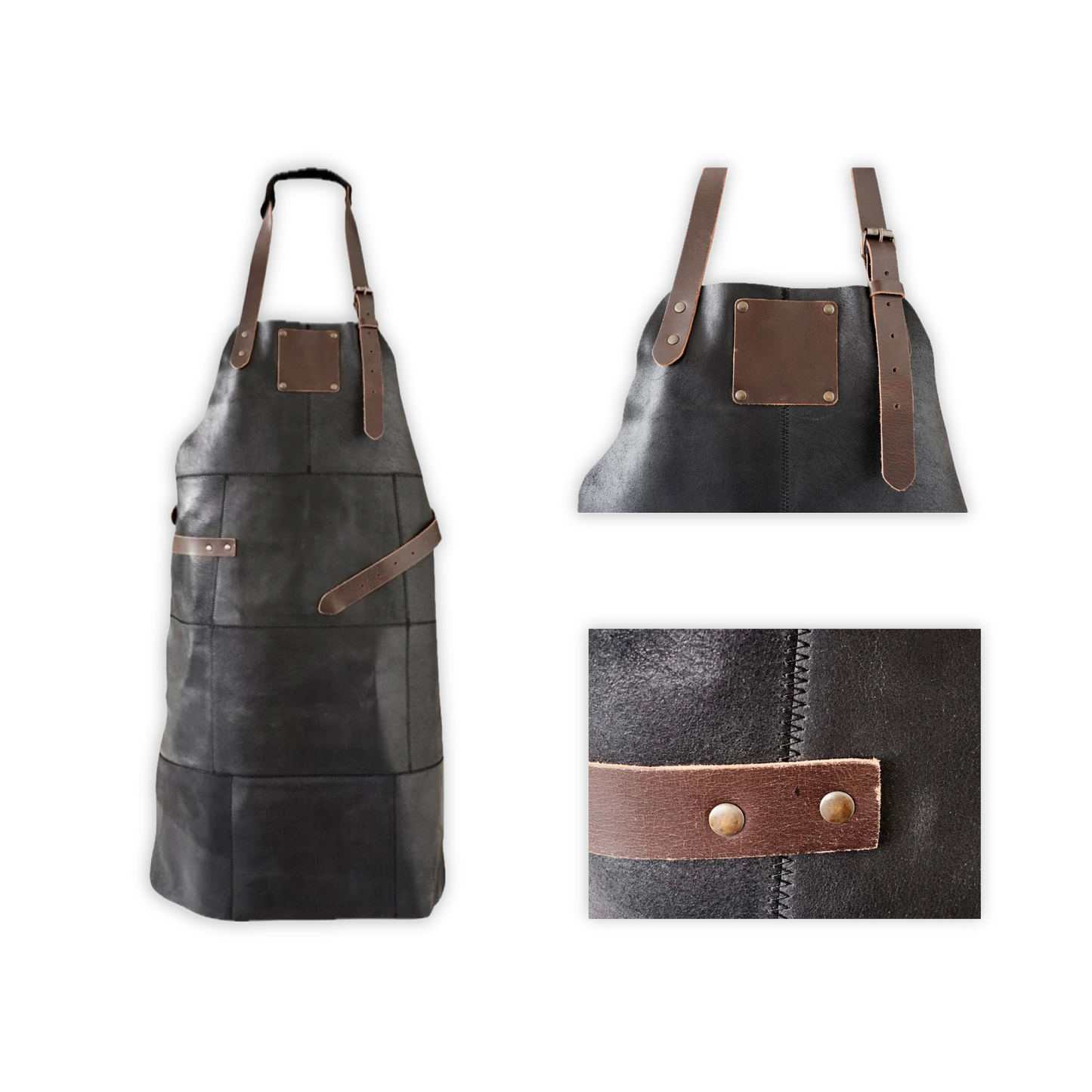 Custom Leather Aprons Embossing – Pigskin or Cowhide | Bulk Order Discounts