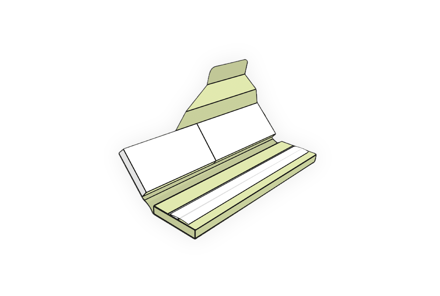 Custom Rolling Papers – King Size Slim with Your Logo | Handmade, 32 Sheets per Pack