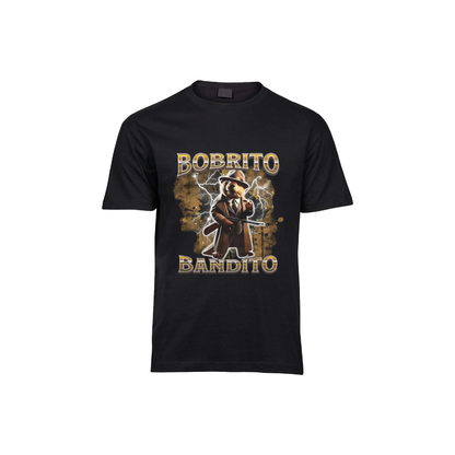 Bobrito Bandito Epiconi Tee | Black | 100% Cotton