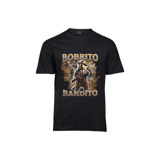 Bobrito Bandito Epiconi Tee | Black | 100% Cotton