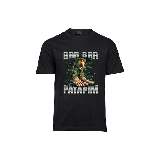 Brr Brr Patapim Epiconi Tee | Black | 100% Cotton