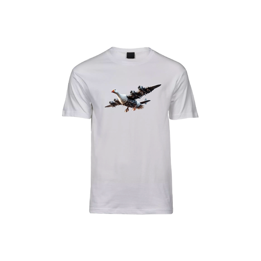 Bombombini Gusini Singlini Tee | Black & White | 100% Cotton
