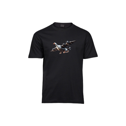 Bombombini Gusini Singlini Tee | Black & White | 100% Cotton