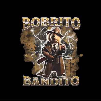 Bobrito Bandito Epiconi Tee | Black | 100% Cotton