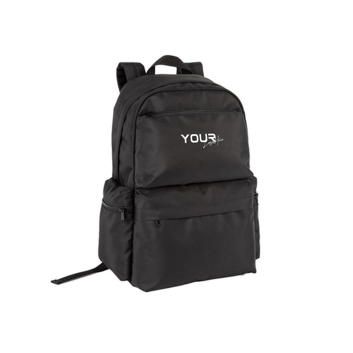 Production Backpack Basic Black Backpack | 100% Recycled Polyester – Lightweight & Durable ...