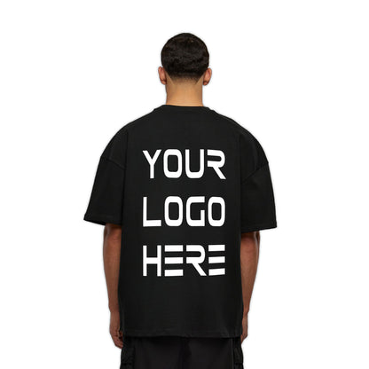 Prémiové tričko na zakázku – 100% bavlna, 300 g/m², oversize | Vaše logo & design