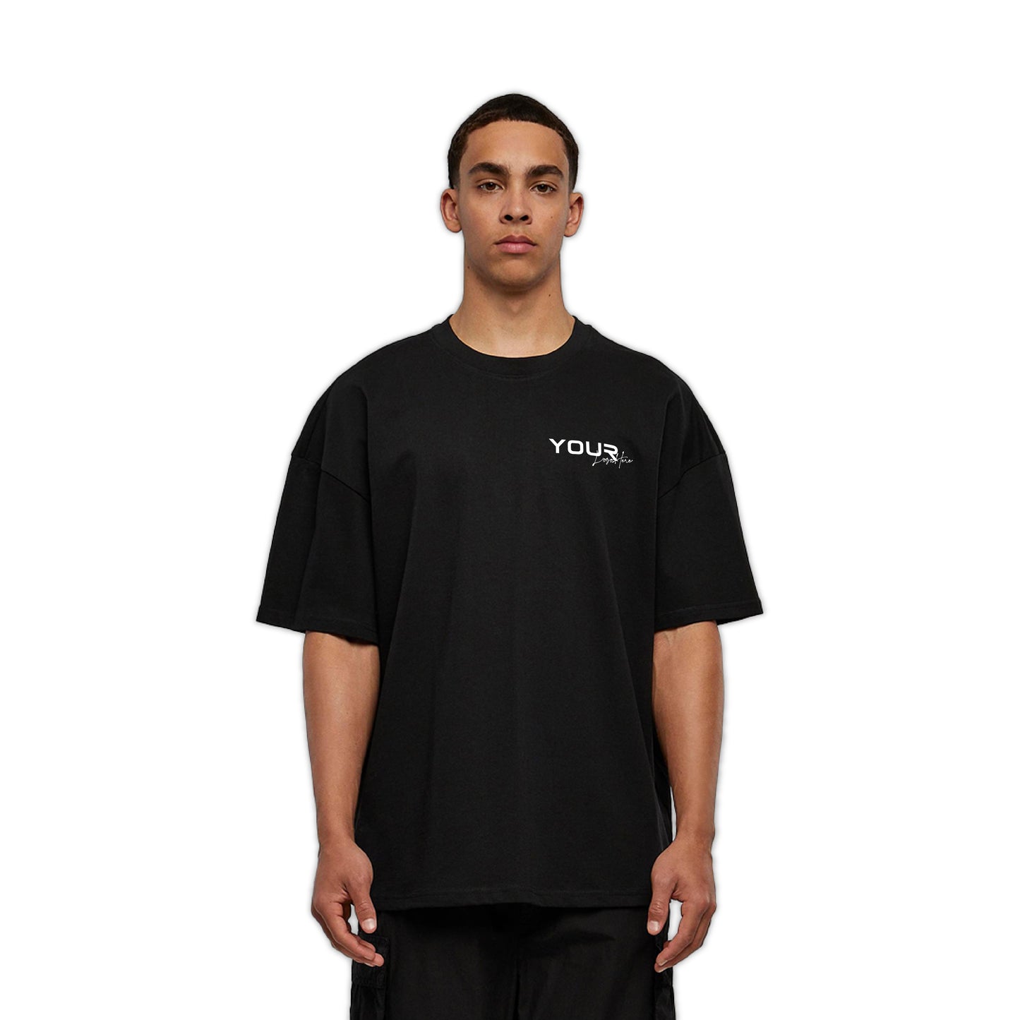 Prémiové tričko na zakázku – 100% bavlna, 300 g/m², oversize | Vaše logo & design