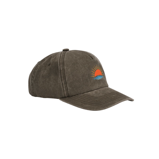 Vintage Relaxed Sun Cap - Vintage Brown | 100% Cotton