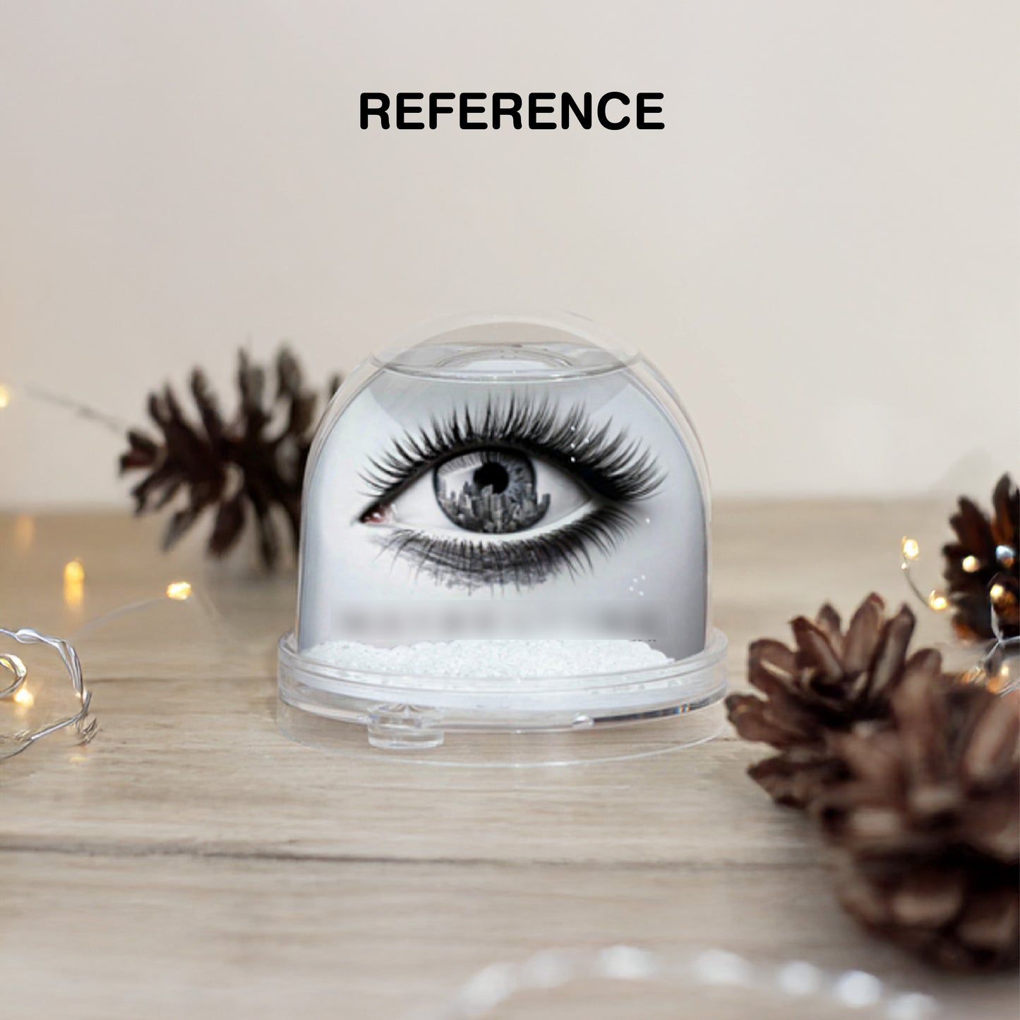 Custom Glitter Globe – Personalized Snow Globe with Replaceable Photos | From 1 Piece!
